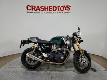  Salvage Triumph Motorcycle Thruxton R