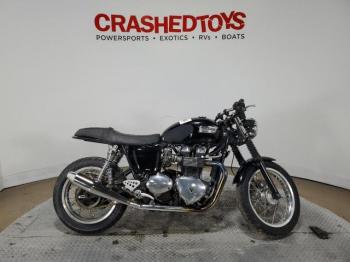  Salvage Triumph Motorcycle Thruxton